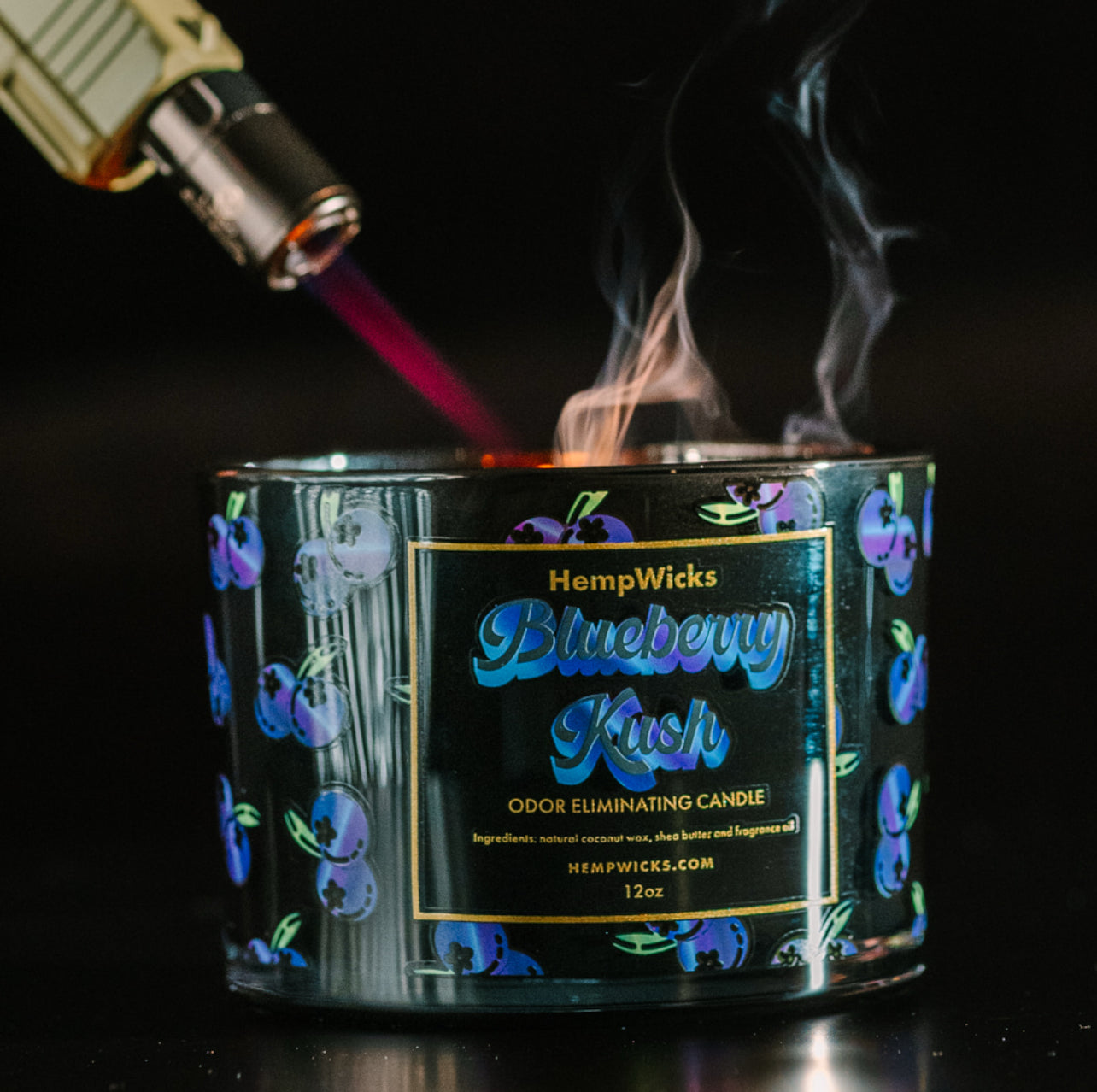 Blueberry
Kush
ODOR ELIMINATING CANDLE