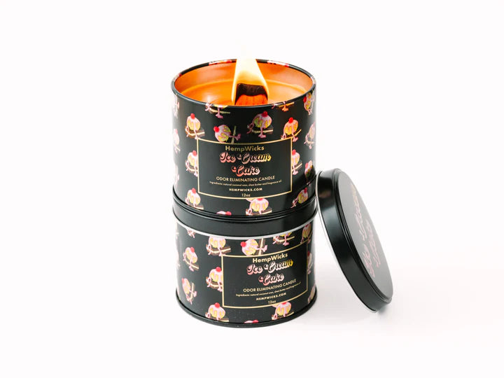 Ice cream Cake Odor Eliminating Candle