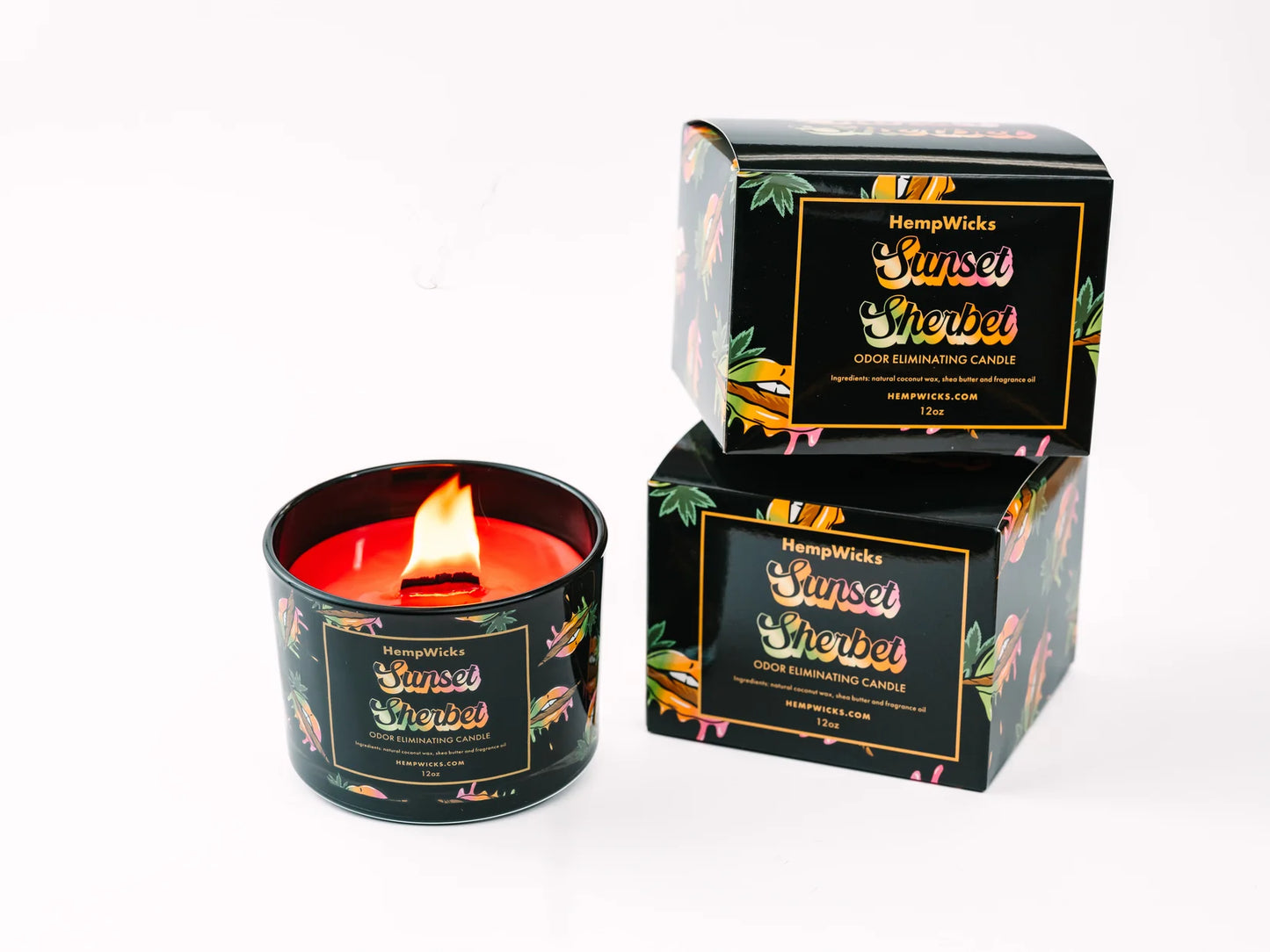 Sunset Sherbet Odor Eliminating Candle