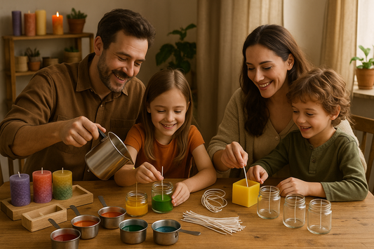 FAMILY CANDLE MAKING