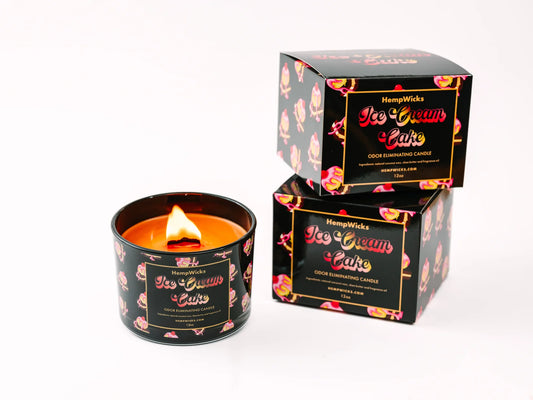 Ice cream Cake Odor Eliminating Candle