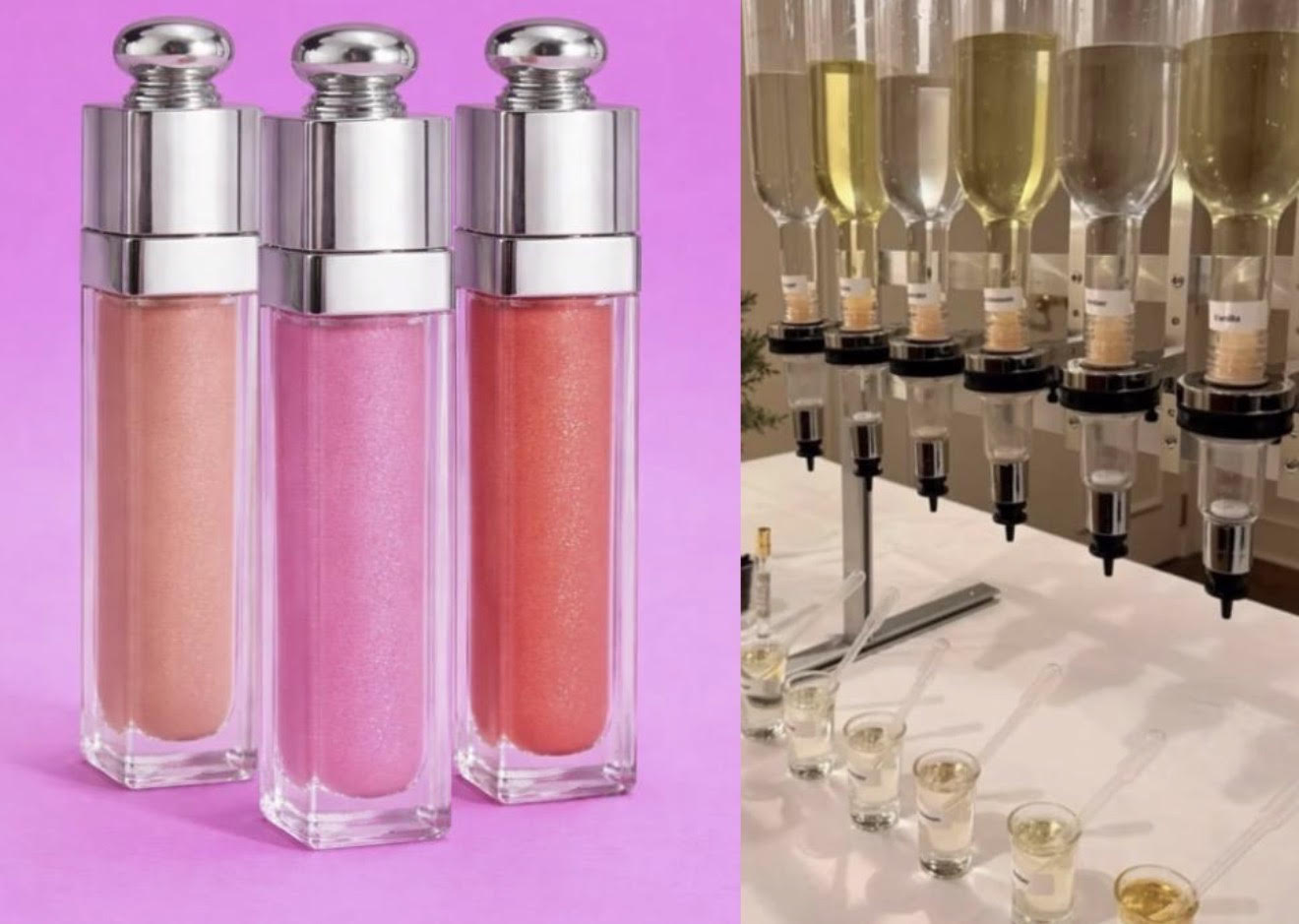PERFUME AND LIP GLOSS EXPERIENCE