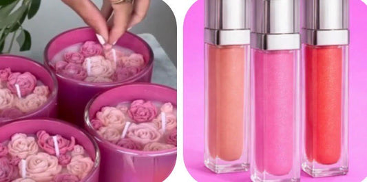 CANDLE  ,LIP GLOSS & Sugar Scrub Making  Experience.