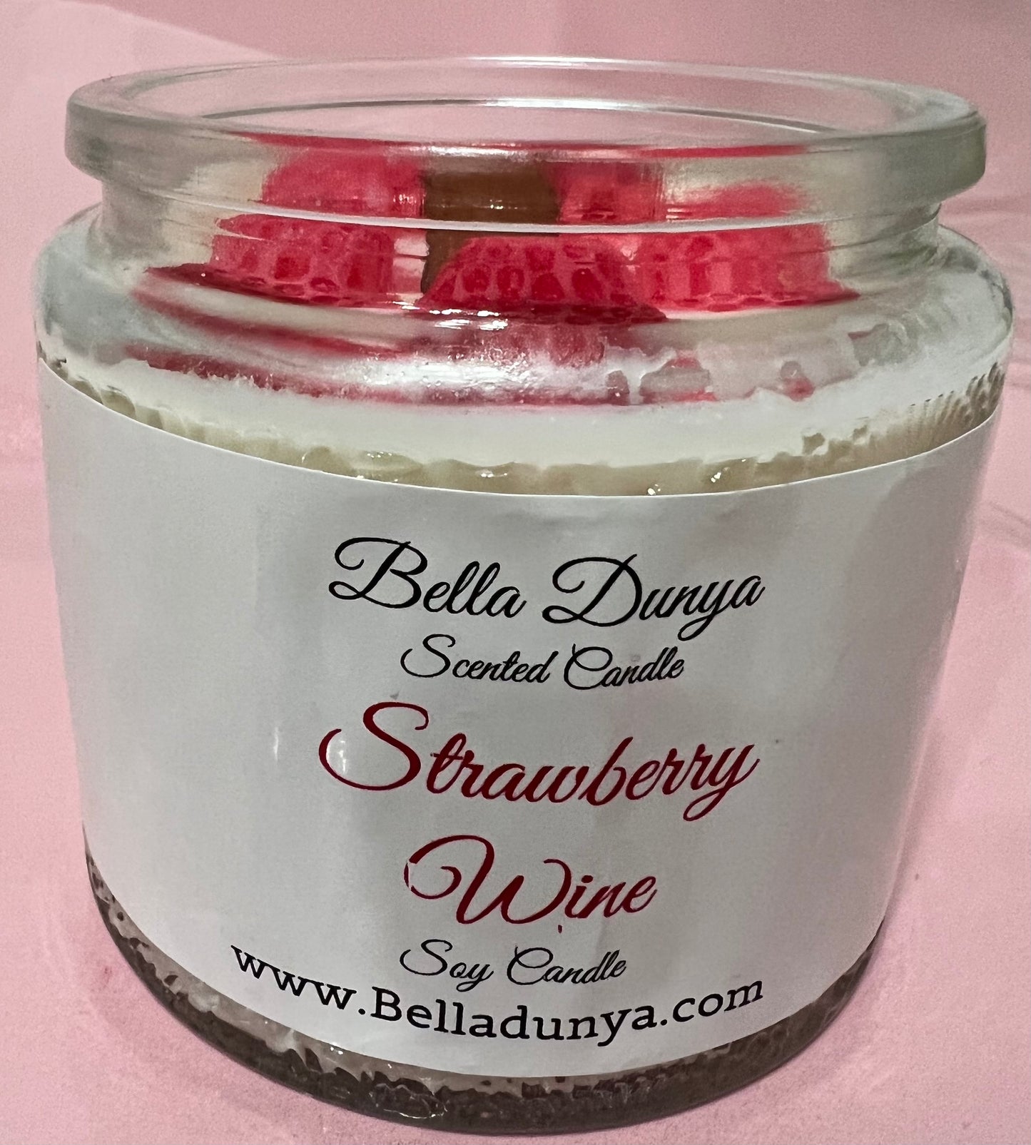 Strawberry Wine Scented Candle